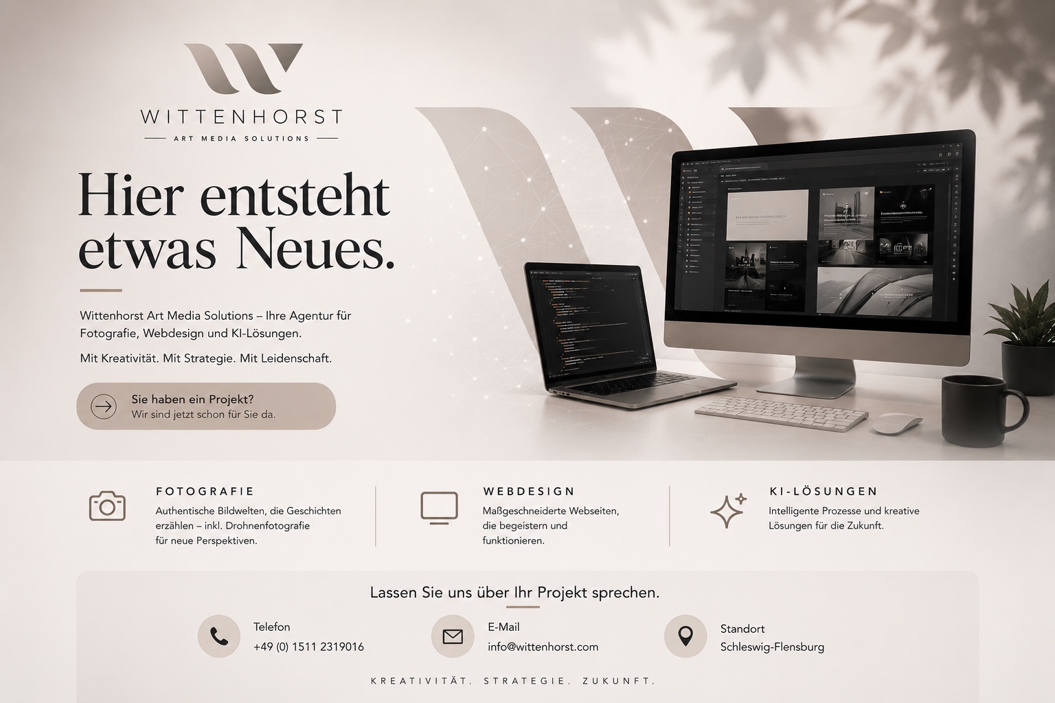 Wittenhorst Art Media Solutions – Hier entsteht etwas Neues.